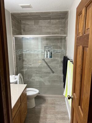 Tub to Shower Conversion in Franktown. CO (2)